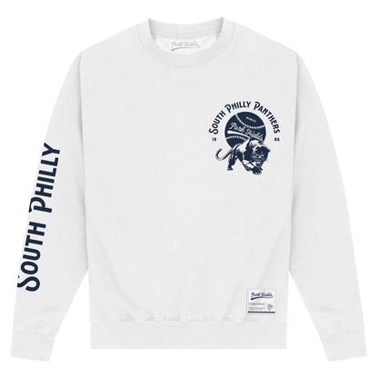 White - Front - Park Fields Unisex Adult South Philly Panthers Sweatshirt