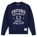 Navy Blue - Front - University Of Oxford Unisex Adult Athletic Sweatshirt