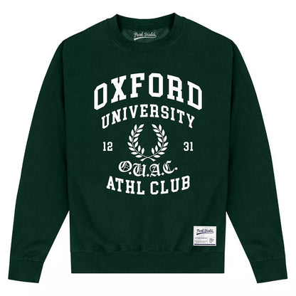 Forest Green - Front - University Of Oxford Unisex Adult Athletic Sweatshirt