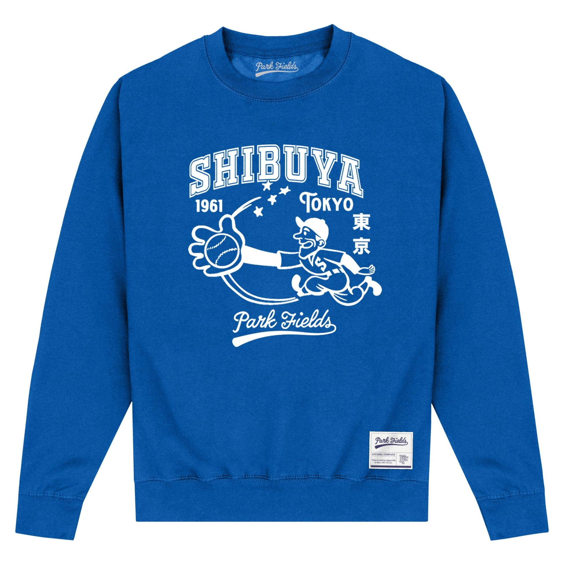 Royal Blue - Front - Park Fields Unisex Adult Shibuya Sweatshirt