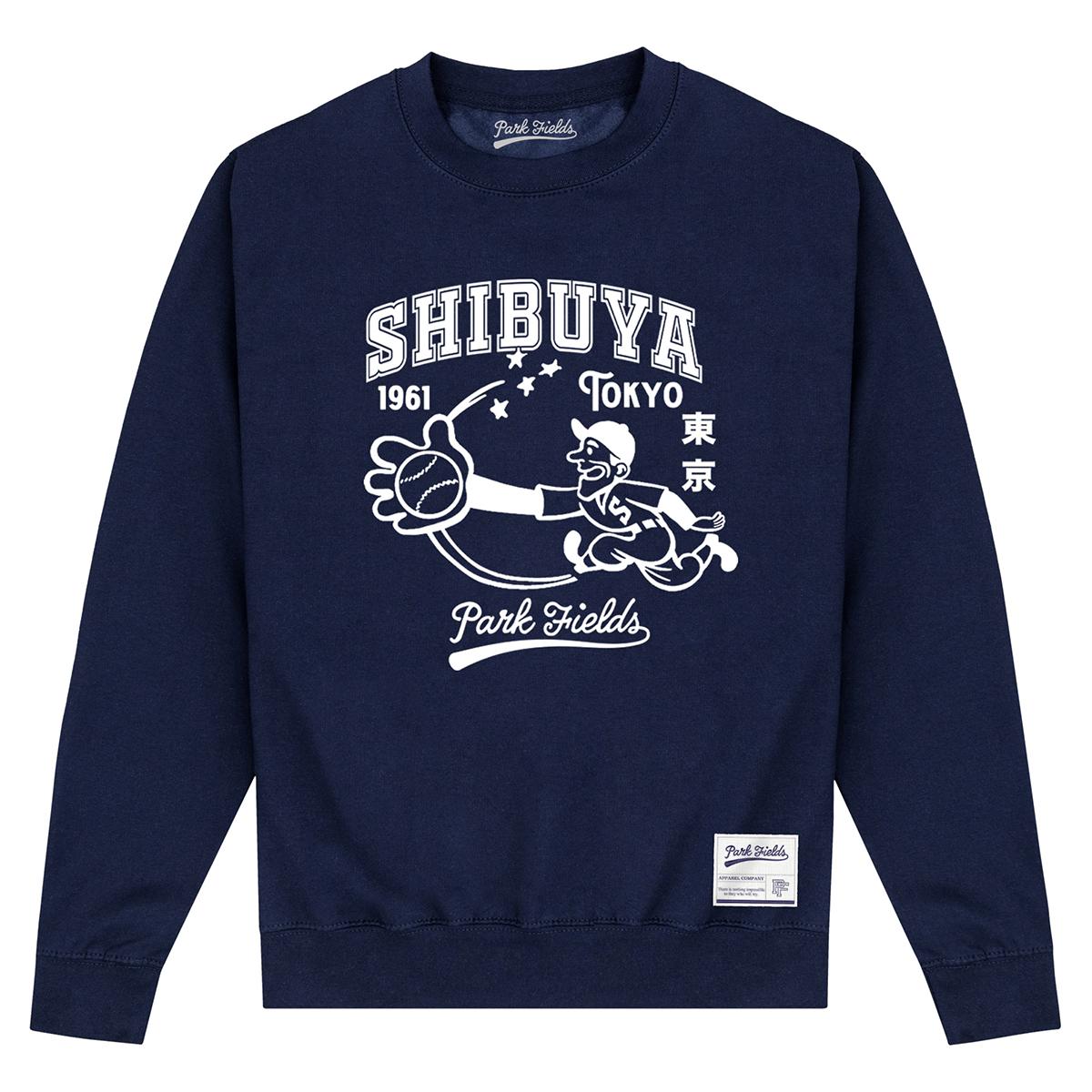 Navy Blue - Front - Park Fields Unisex Adult Shibuya Sweatshirt