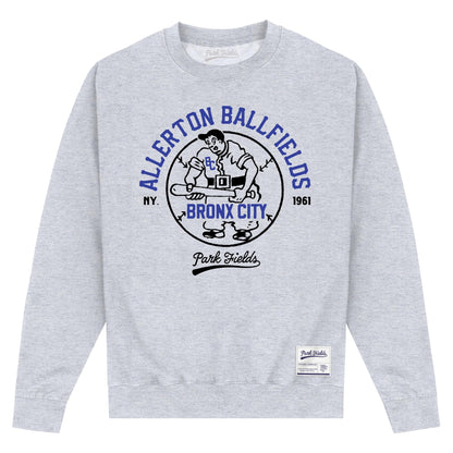Heather Grey - Front - Park Fields Unisex Adult Bronx Sweatshirt