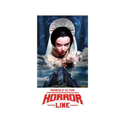 Black - Side - Horror Line Unisex Adult Watts Bride Hoodie