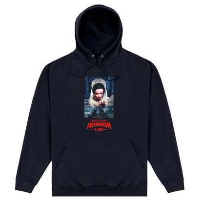 Black - Front - Horror Line Unisex Adult Watts Bride Hoodie