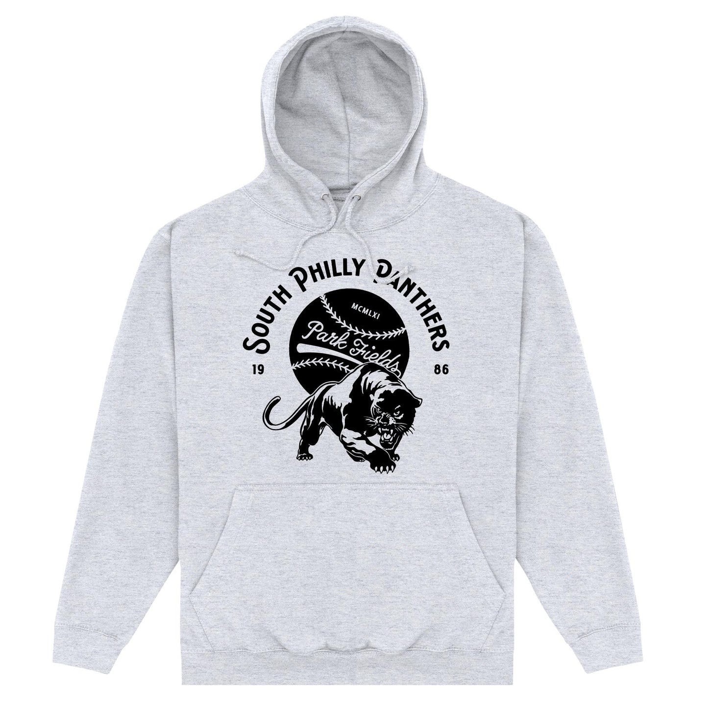 Heather Grey - Front - Park Fields Unisex Adult South Philly Panthers Hoodie