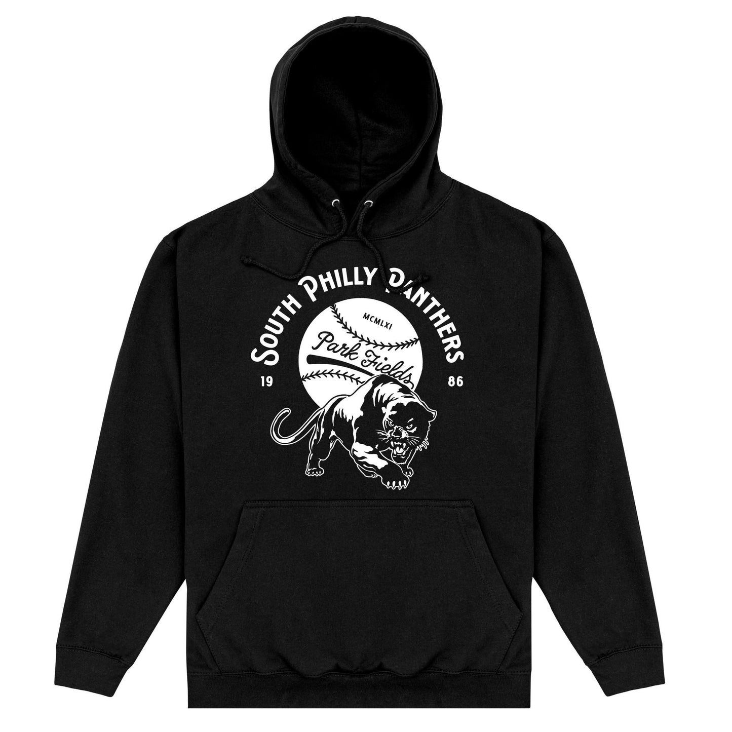 Black - Front - Park Fields Unisex Adult South Philly Panthers Hoodie