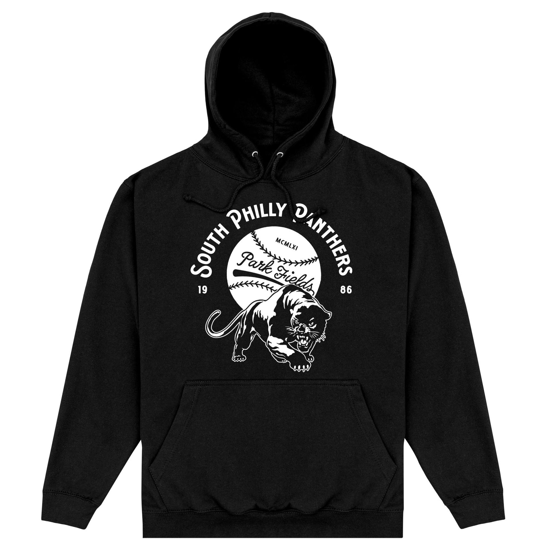 Black - Front - Park Fields Unisex Adult South Philly Panthers Hoodie