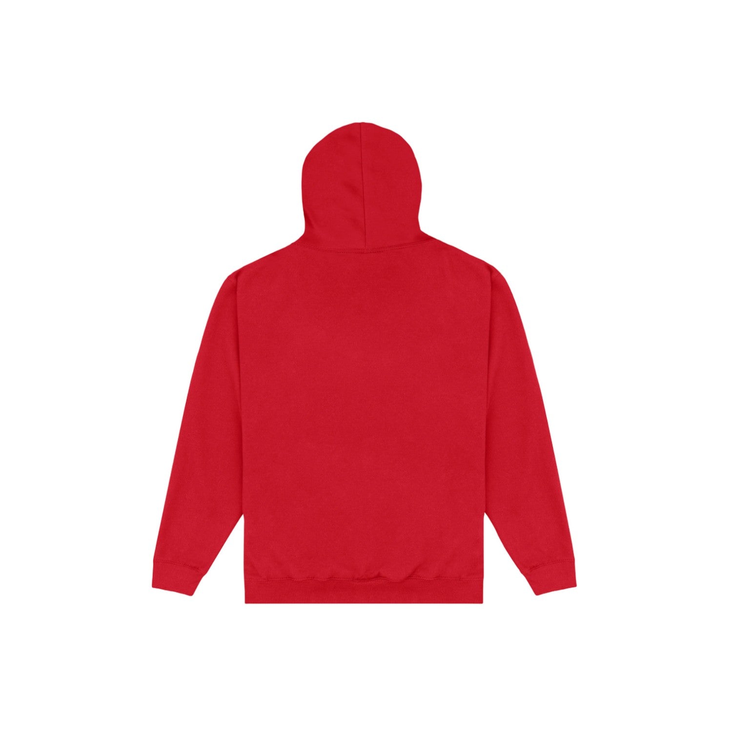 Red - Back - Stanford University Unisex Adult Logo Hoodie