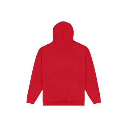 Red - Back - Stanford University Unisex Adult Logo Hoodie