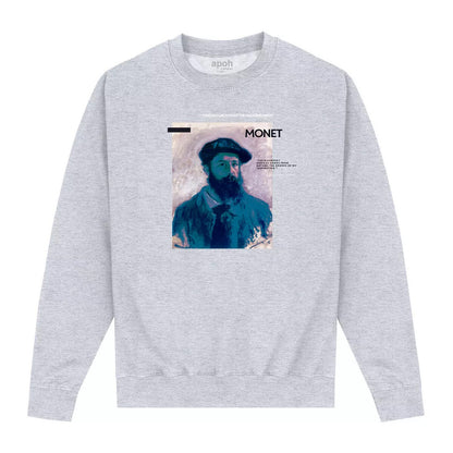 Heather Grey - Front - Apoh Unisex Adult Monet Nature Sweatshirt