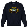Black - Front - Batman Unisex Adult Gotham Sweatshirt