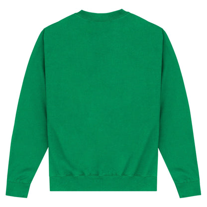Kelly Green - Back - Looney Tunes Unisex Adult Christmas Sweatshirt