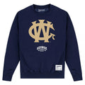 Navy Blue - Front - George Washington University Unisex Adult Logo Sweatshirt
