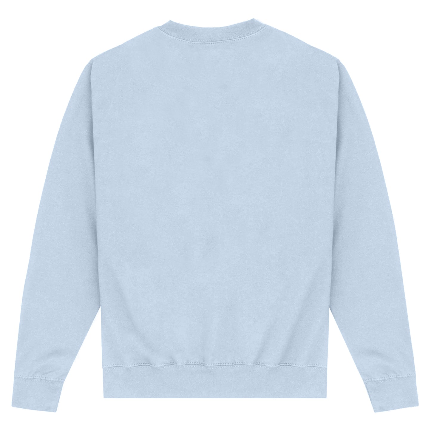 Sky Blue - Back - George Washington University Unisex Adult Logo Sweatshirt