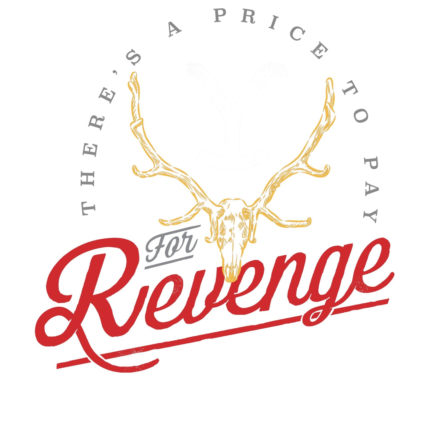 Black - Side - Yellowstone Unisex Adult Revenge Sweatshirt