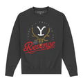 Black - Front - Yellowstone Unisex Adult Revenge Sweatshirt