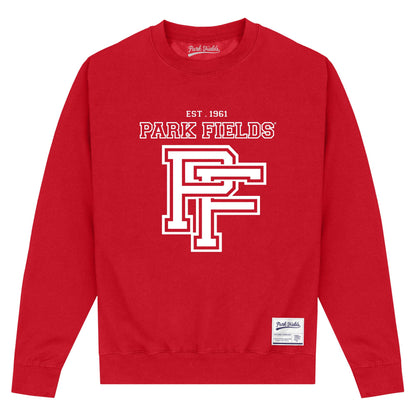 Red - Front - Park Fields Unisex Adult Icon Sweatshirt