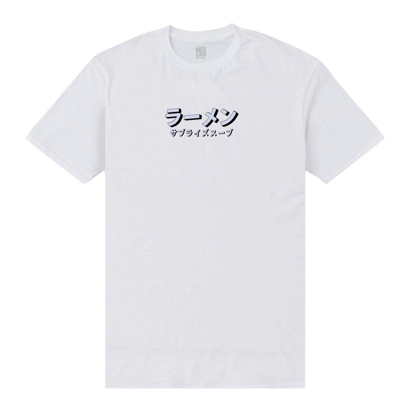 White - Front - The Original Ramen Company Unisex Adult T-Shirt