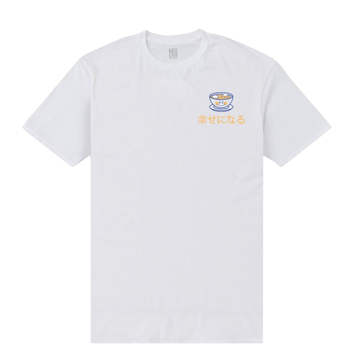 White - Front - The Original Ramen Company Unisex Adult Self Service T-Shirt