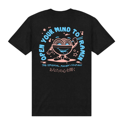 Black - Back - TORC Unisex Adult Open Your Mind T-Shirt