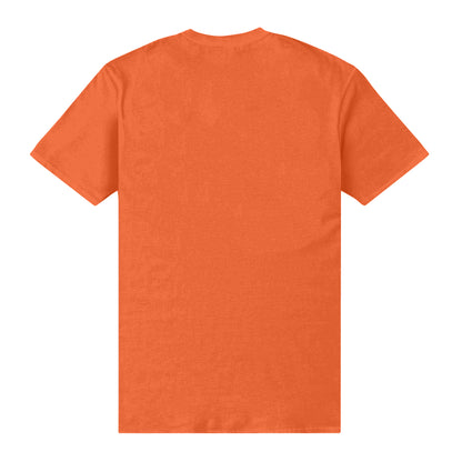 Orange - Back - TORC Unisex Adult Vibey T-Shirt