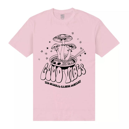 Pink - Front - TORC Unisex Adult Vibey T-Shirt