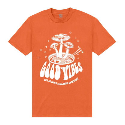 Orange - Front - TORC Unisex Adult Vibey T-Shirt