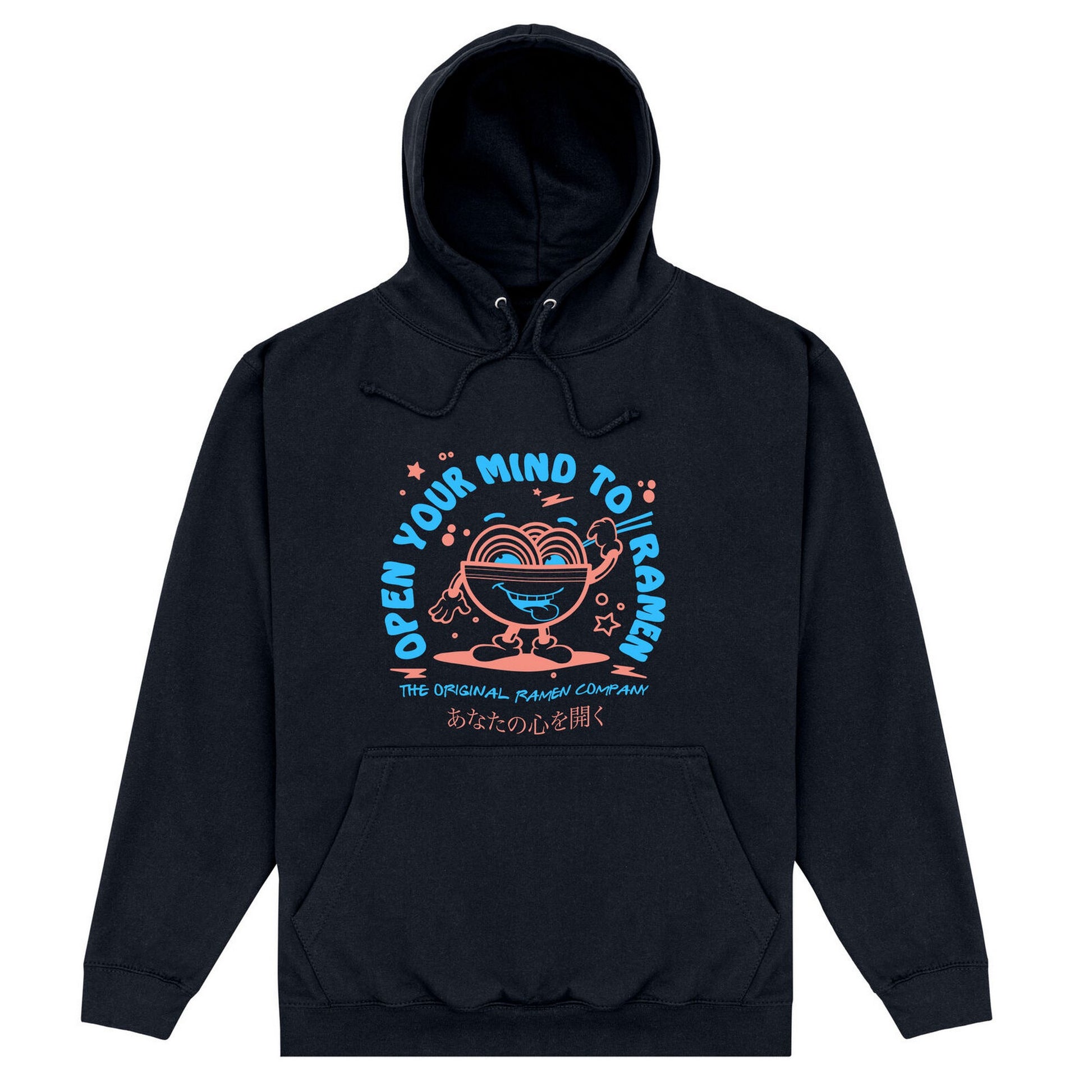 Black - Front - TORC Unisex Adult Open Your Mind Hoodie