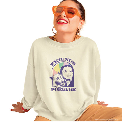 Vanilla - Side - The Wizard Of Oz Unisex Adult Friends Forever Sweatshirt