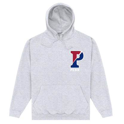 Heather Grey - Front - University Of Pennsylvania Unisex Adult P Hoodie