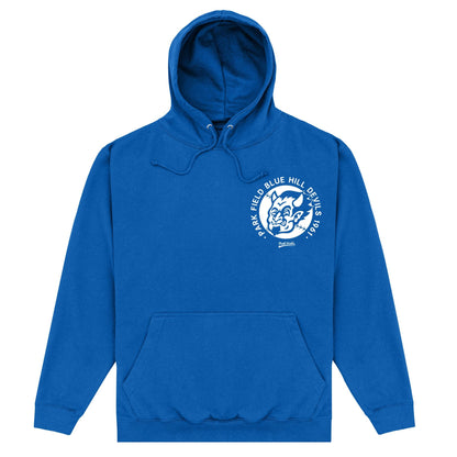 Royal Blue - Front - Blue Devils Unisex Adult Logo Hoodie