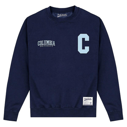 Navy Blue - Front - Columbia University Unisex Adult C Sweatshirt