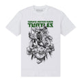 White - Front - TMNT Unisex Adult Artist Series Mateus Santolouco T-Shirt