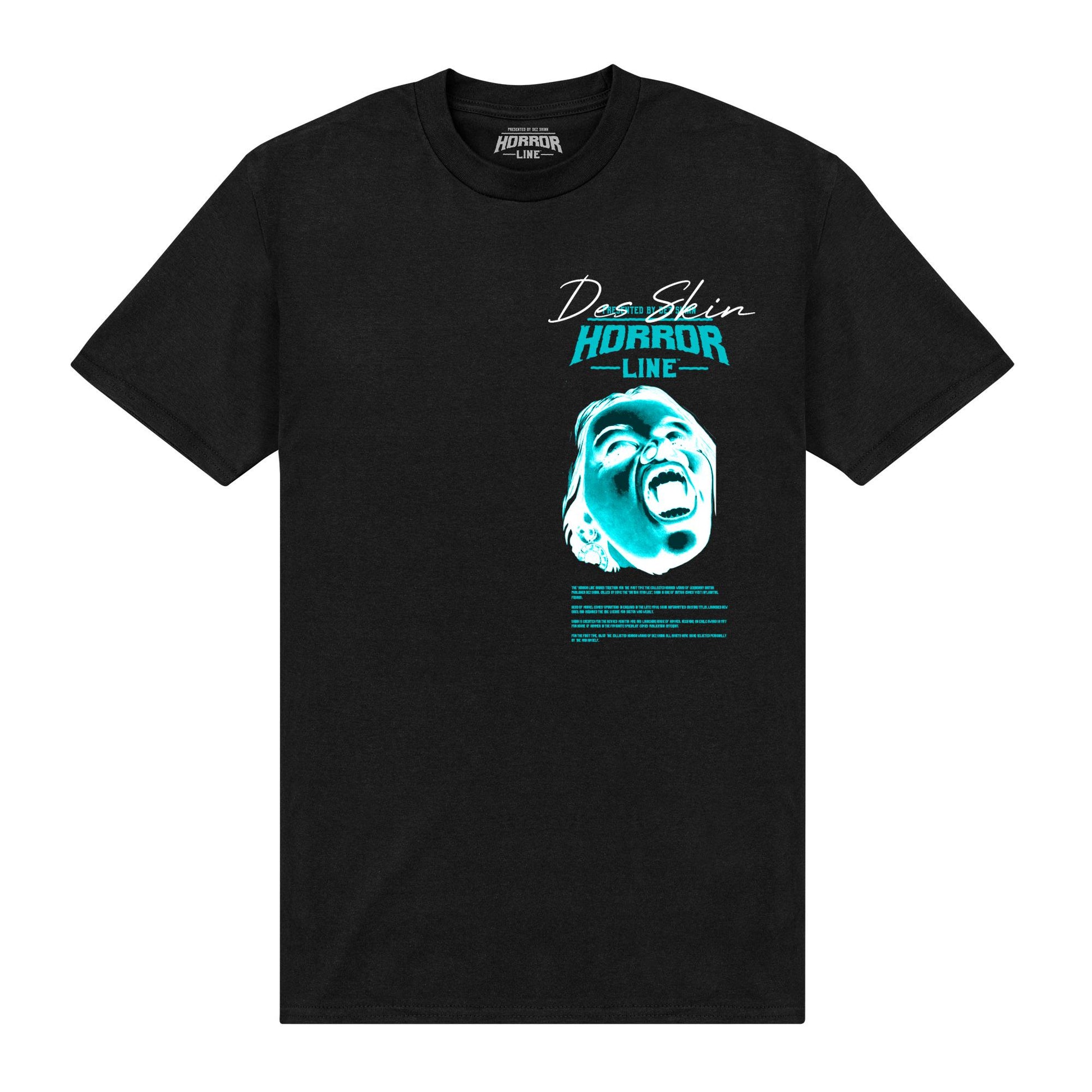 Black - Front - Horror Line Unisex Adult Vampire Circus T-Shirt