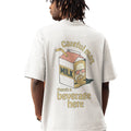 White-Blue - Lifestyle - The Big Lebowski Unisex Adult Beverage T-Shirt