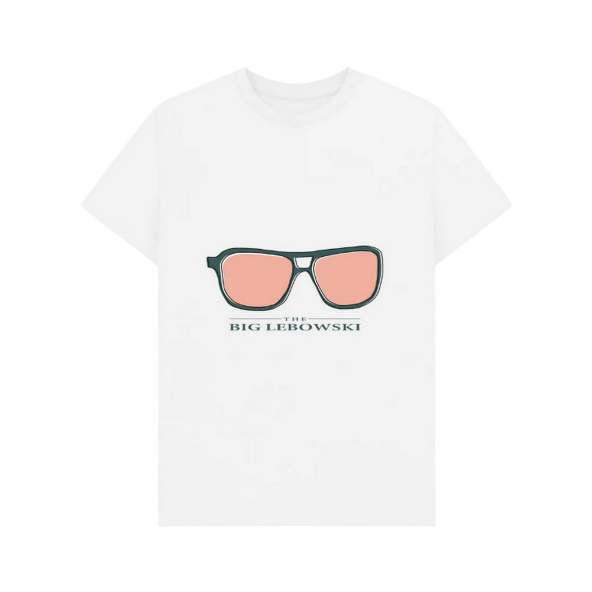 White-Blue - Front - The Big Lebowski Unisex Adult Beverage T-Shirt