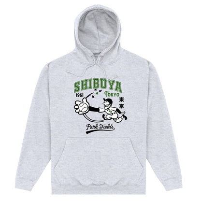 Heather Grey - Front - Park Fields Unisex Adult Shibuya Hoodie