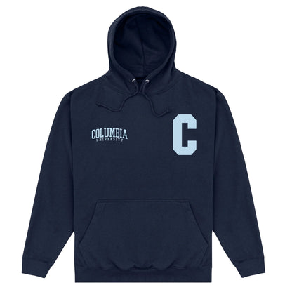 Navy Blue - Front - Columbia University Unisex Adult C Hoodie