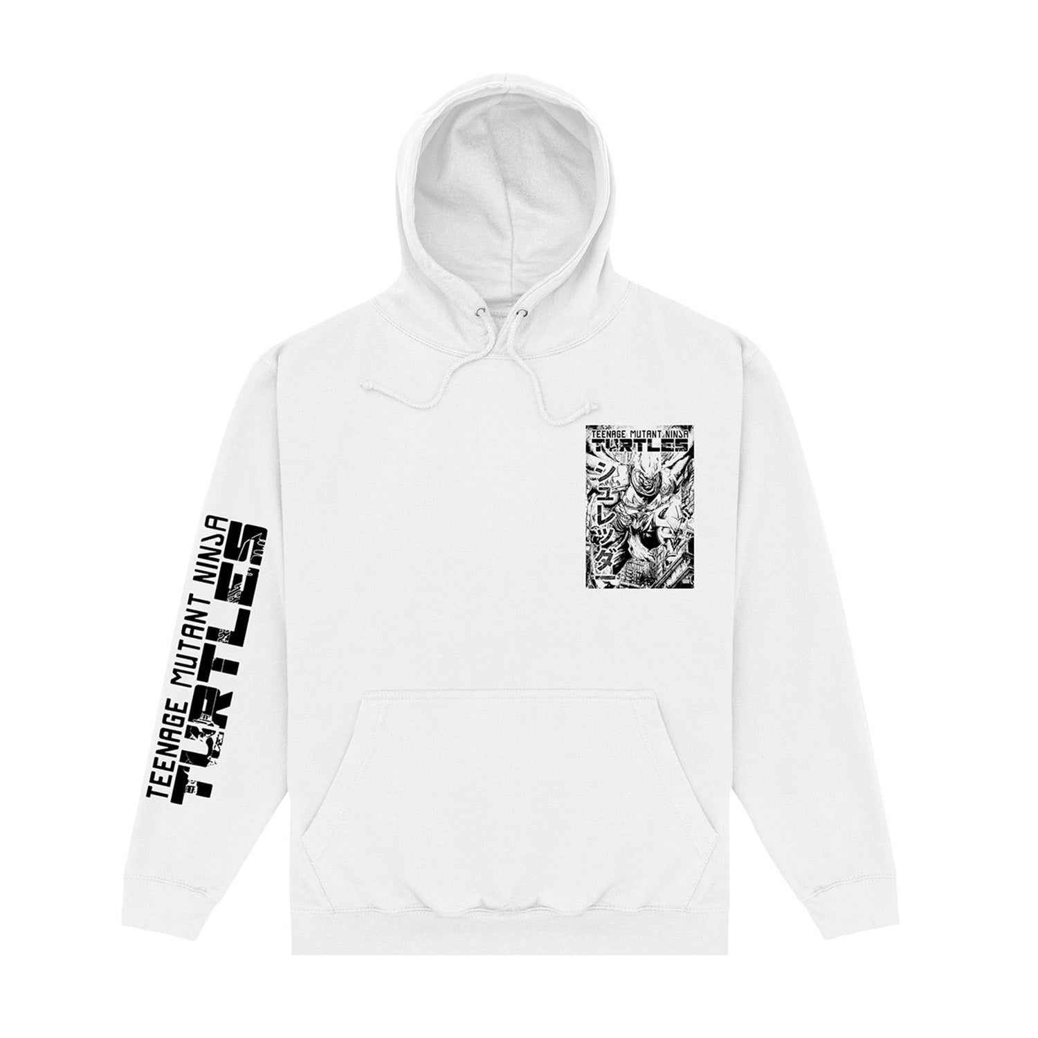 White - Front - TMNT Unisex Adult Artist Series Freddie E. Williams II Hoodie