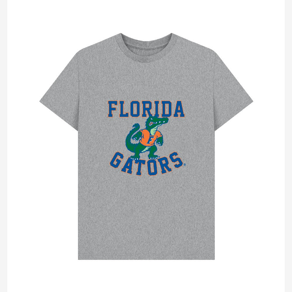 Heather Grey - Front - University Of Florida Unisex Adult Gators T-Shirt