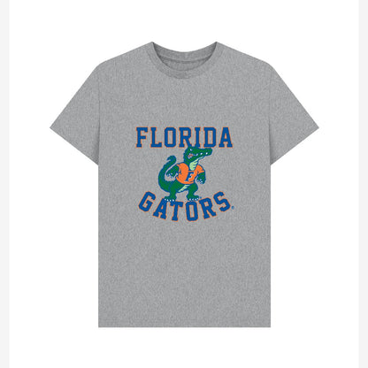 Heather Grey - Front - University Of Florida Unisex Adult Gators T-Shirt