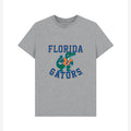 Heather Grey - Front - University Of Florida Unisex Adult Gators T-Shirt
