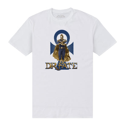 White - Front - Black Adam Unisex Adult Dr. Fate T-Shirt