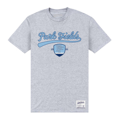 Heather Grey - Front - Park Fields Unisex Adult Shield T-Shirt