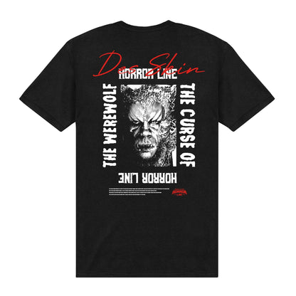 Black - Back - Horror Line Unisex Adult Curse Of The Werewolf Multi Graphic T-Shirt