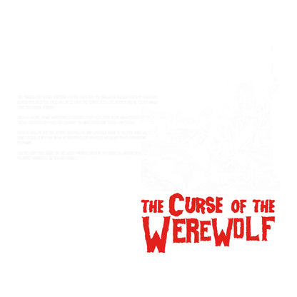 Black - Side - Horror Line Unisex Adult The Curse Of The Werewolf Graphic Print Hoodie