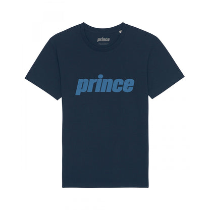 Navy Blue - Front - Prince Unisex Adult Deuce T-Shirt