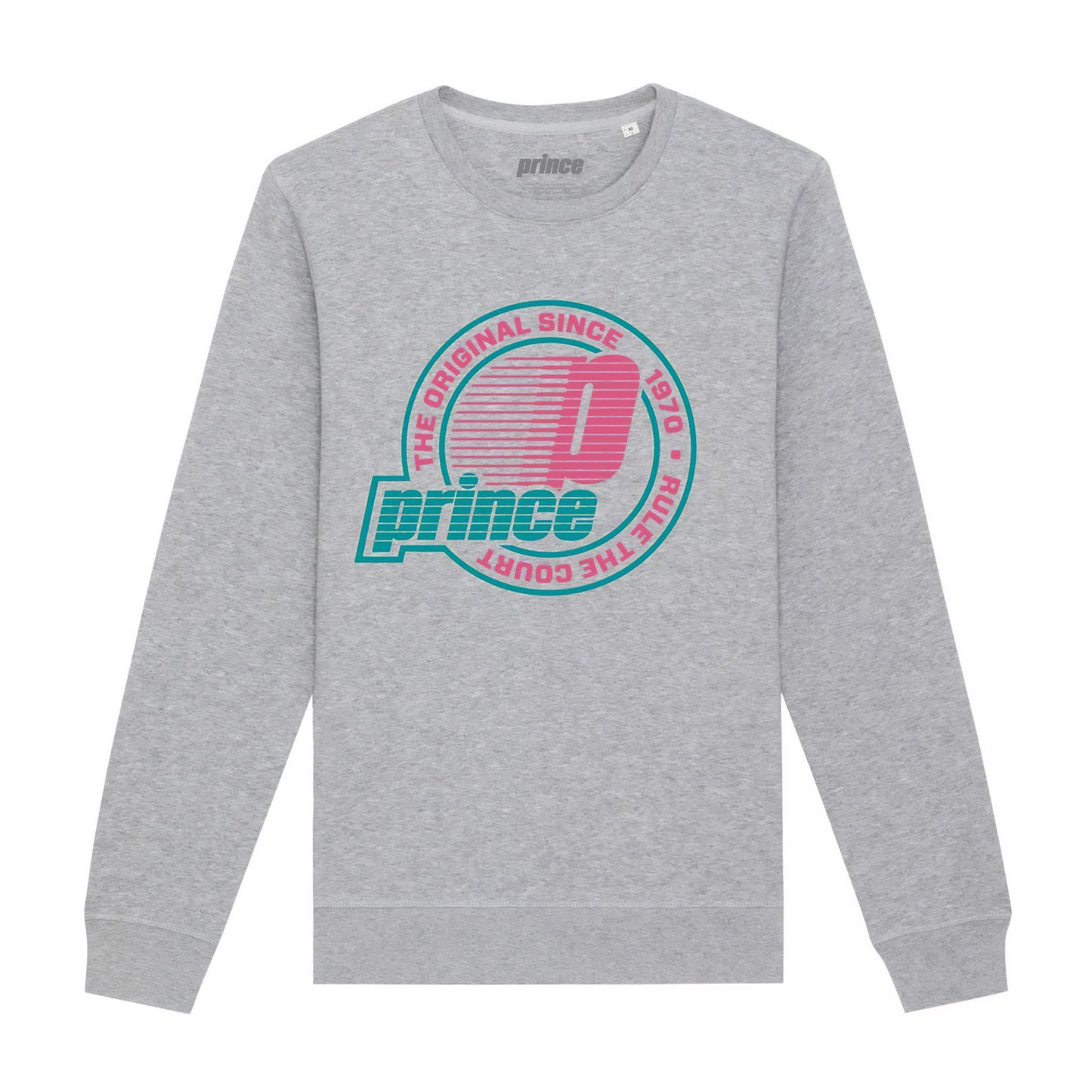 Heather Grey - Front - Prince Unisex Adult Moonball Sweatshirt