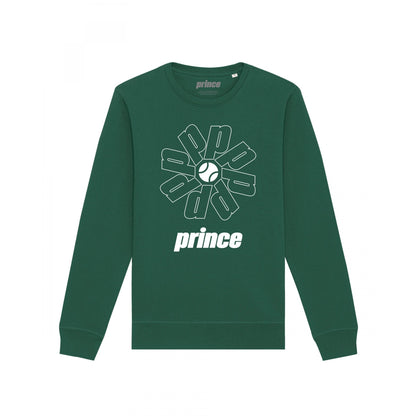 Dark Green - Front - Prince Unisex Adult Topspin Sweatshirt