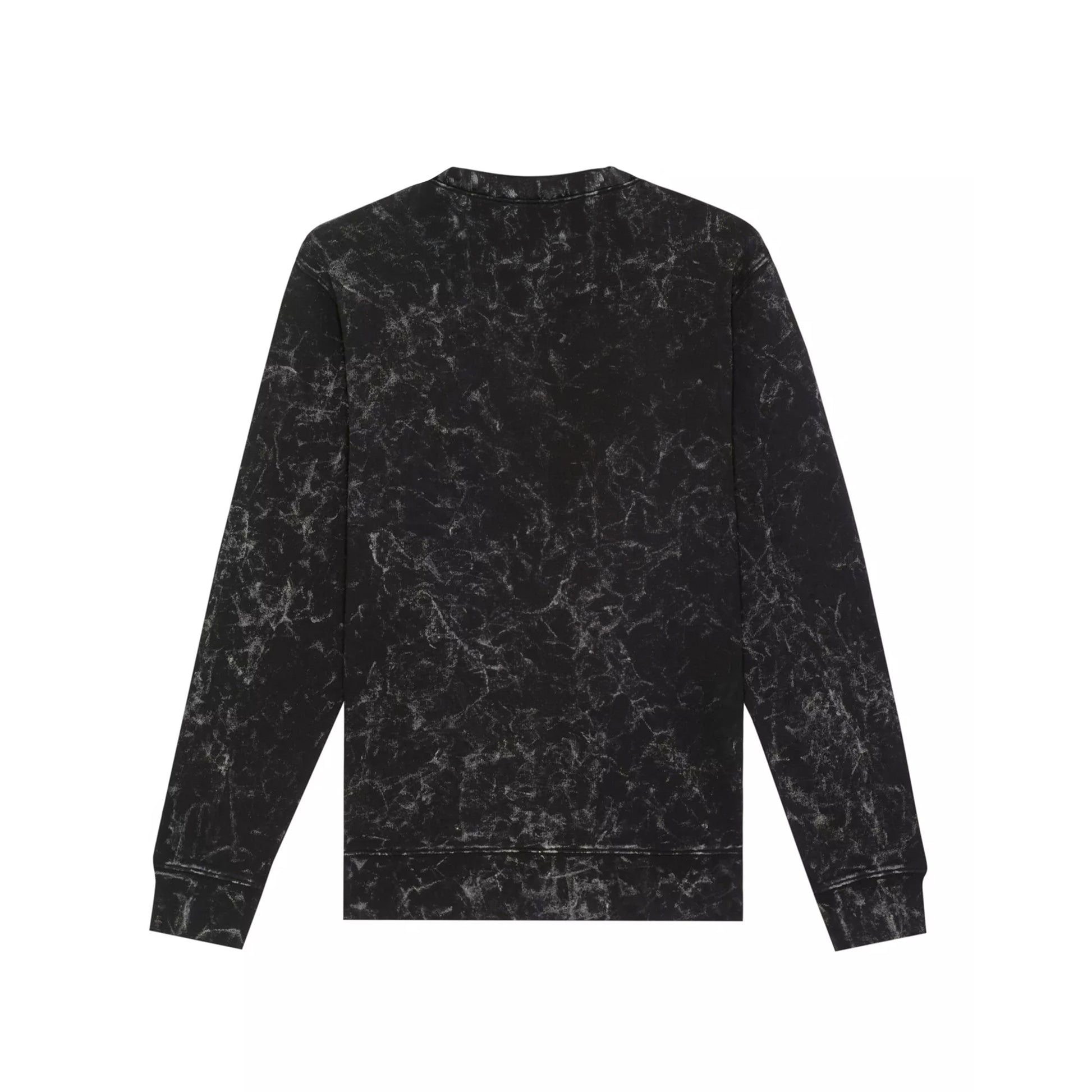 Black Splatter - Back - Prince Unisex Adult Sliced Vintage Wash Sweatshirt